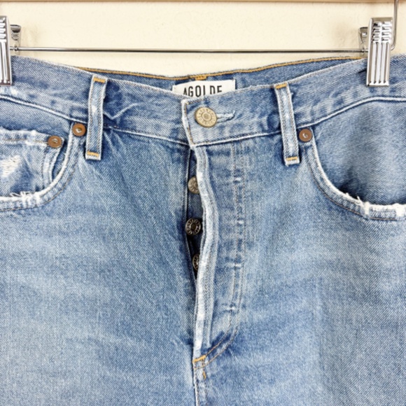 Agolde Jamie High Rise Classic Jeans Size 26 - Picture 4 of 8